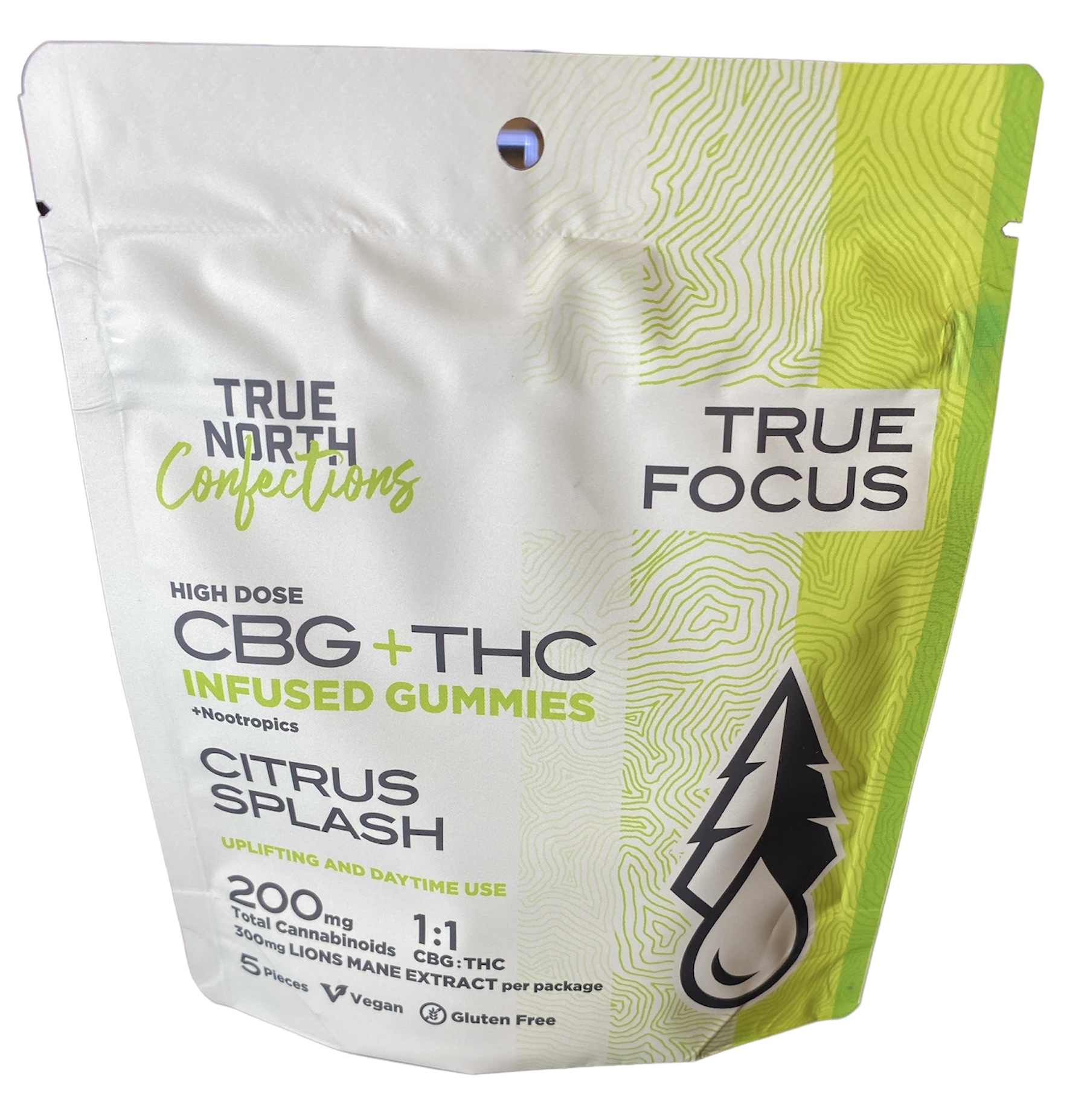 Photograph of product: Citrus Splash  | 1:1 Thc/Cbg Gummies