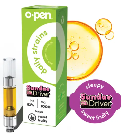 Photograph of product: Daily Sleepy Sundae Driver - Cart (1g)