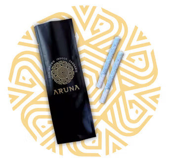 Photograph of Product: 0.5g/2pk Blackberry Runtz Pre-Rolls | TAX INCLUDED