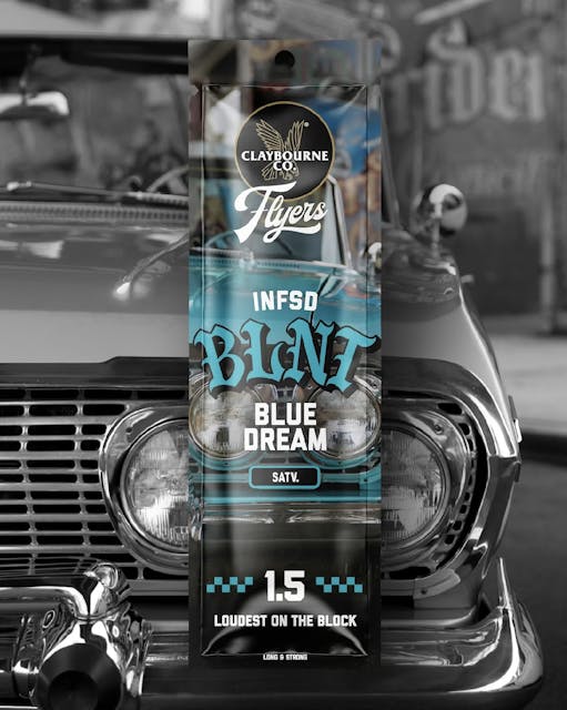 Photograph of product: Blue Dream infused blunt 1.5g - 