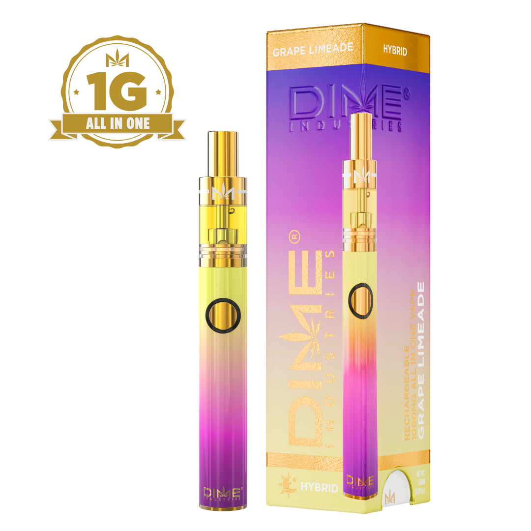 Photograph of product: Dime Industries - Live Reserve - 1G - AIO - Grape Limeade