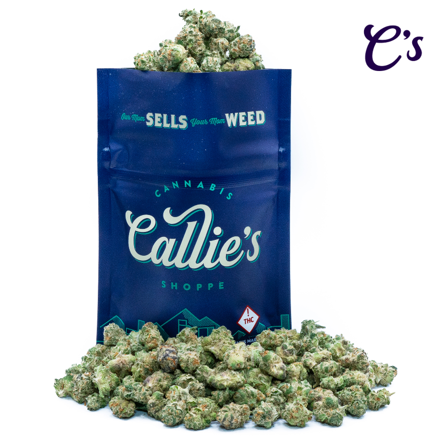 Photograph of product: | $19 Pre-Pack 1/8th | GMO | Oui'd Hybrid - 3.5g