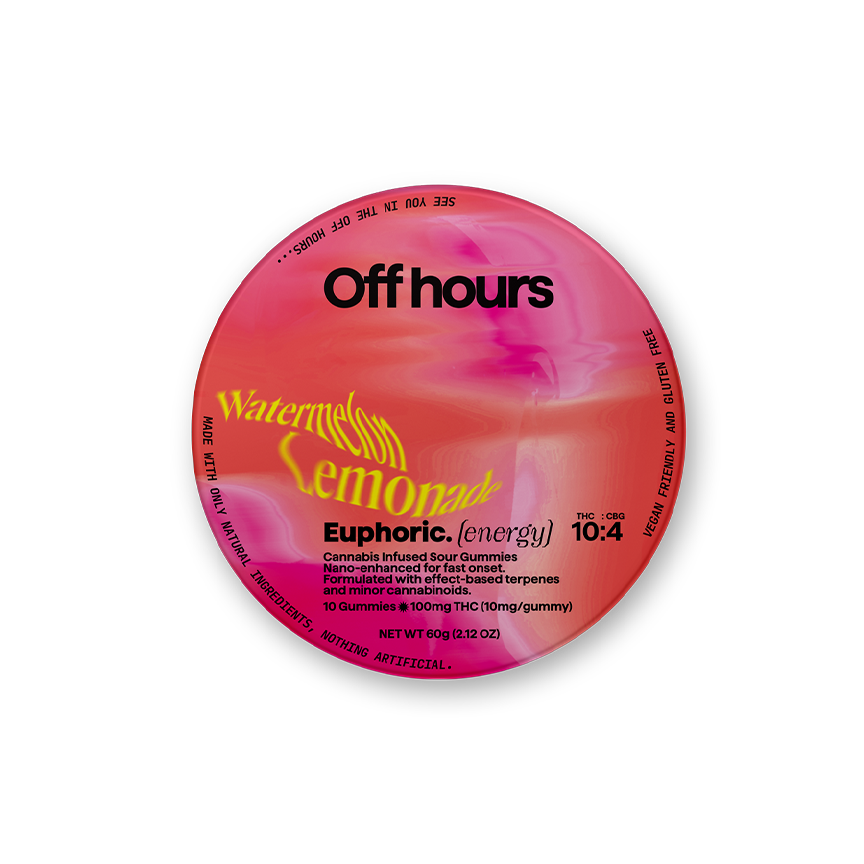 Photograph of product: Euphoric (Energy) | Sour Watermelon Lemonade | 10:4 | 10pk