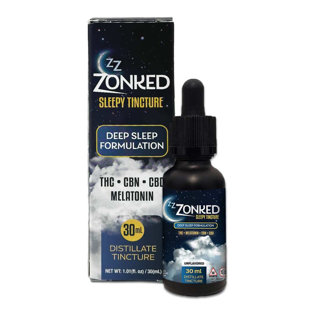 Photograph of product: Zzzonked | Sleepy Tincture | 30mL (TAX INCLUDED)