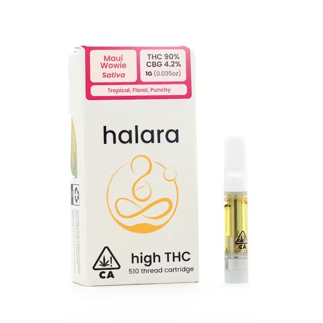 Photograph of product: Maui Wowie HIGH THC Cartridge (1g) - Maui Wowie HIGH THC 1g cartridge