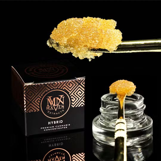Photograph of product: SILVER IRIS OG | LIVE RESIN DIAMONDS 1G