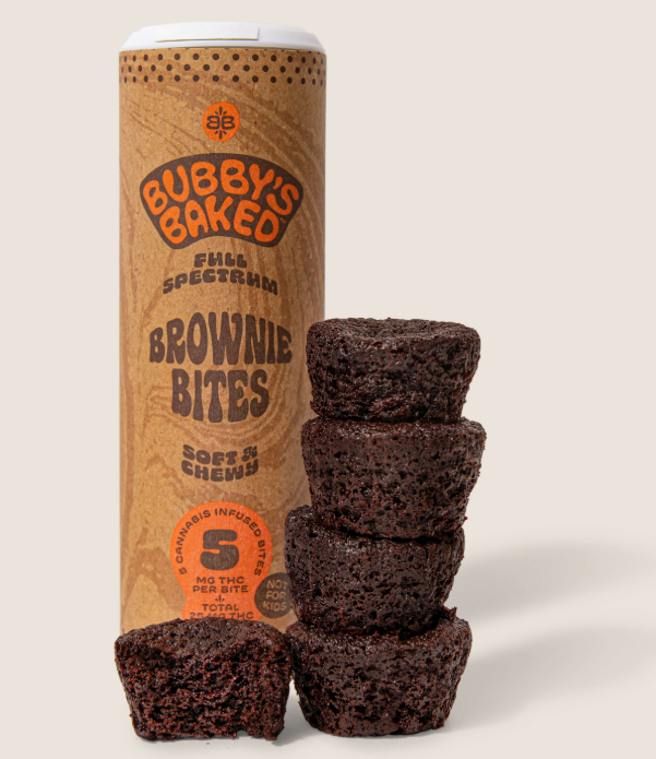 Photograph of product: Brownie Bites | 25mg | Bites