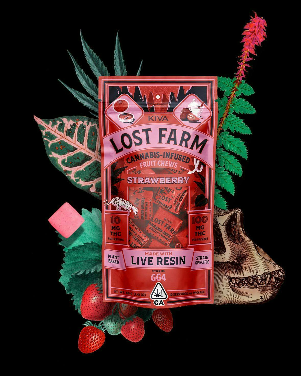 Photograph of product: Lost Farm - Strawberry | GG4 - 10 pc