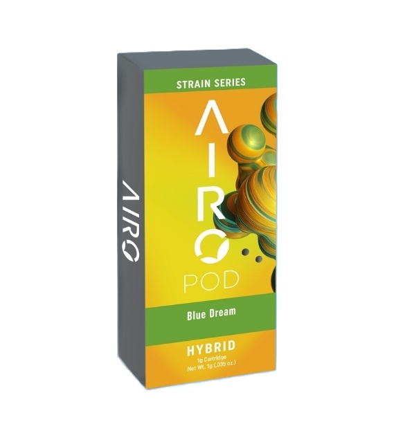 Photograph of product: AIRO | Blue Dream | Distillate Cartridge | 1g