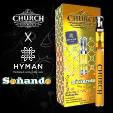 Photograph of product: Church x Hyman | Sonando | 1G Disposable Vape