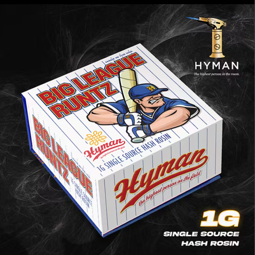 Photograph of product: Hyman - au chocolat Rosin 1g - Big League Runtz