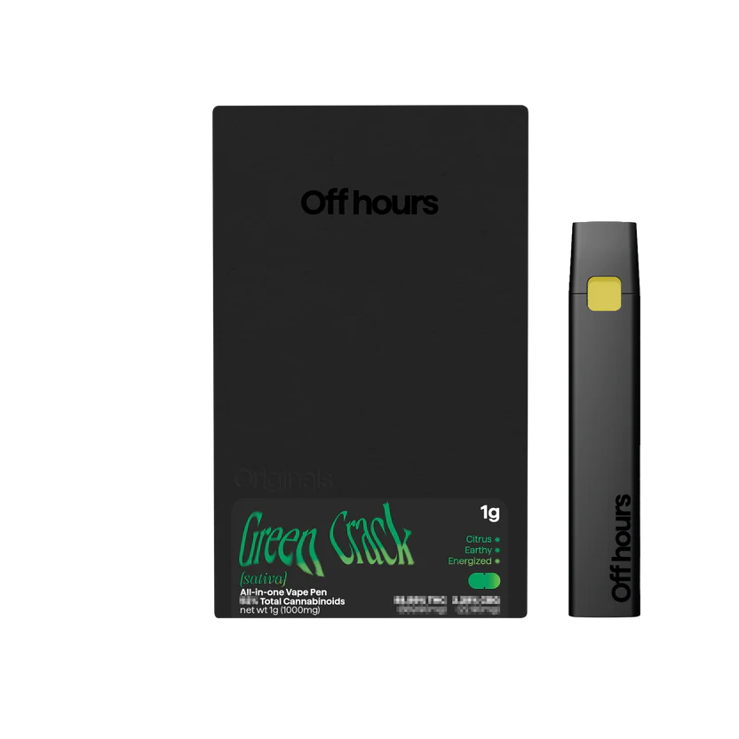 Photograph of product: Off Hours | Green Crack | Originals. | Oui'd | AIO