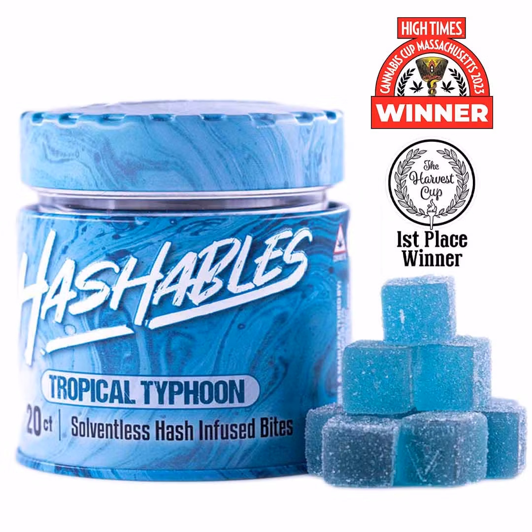 Photograph of product: Tropical Typhoon | Gummies | 100mg | au chocolatables