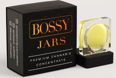 Photograph of product: Bossy - Pina x Pineapple Diesel Live Resin Bossy Jar