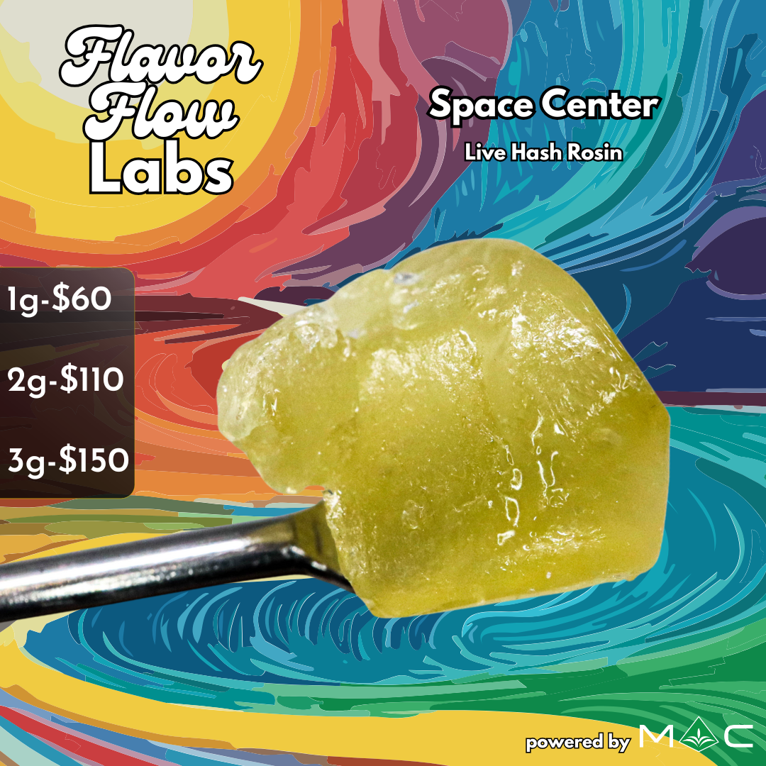 Photograph of product: Space Center Live au chocolat Rosin | 1g | 90.02% TAC 9.07% Terpenes