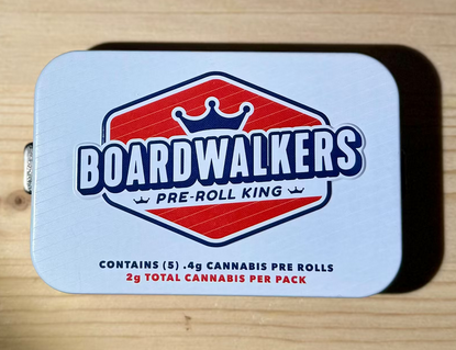 Photograph of product: Boardwalkers - Zeppoli 2g 5pk Pre-Rolls