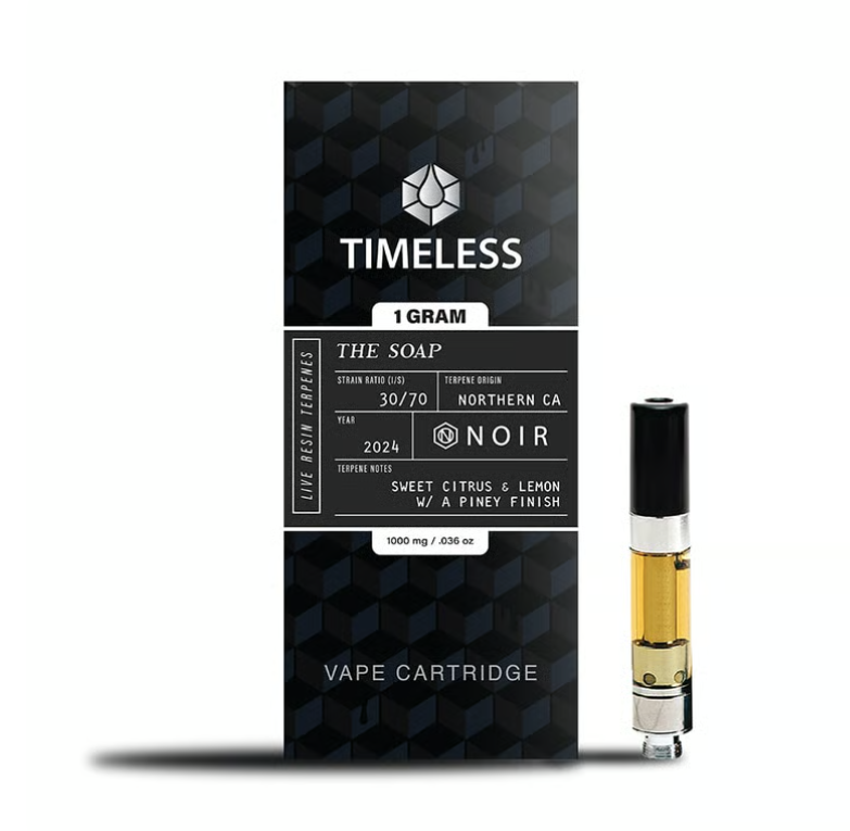 Photograph of Product: NOIR | The Soap - Distillate | Vape Cartridge