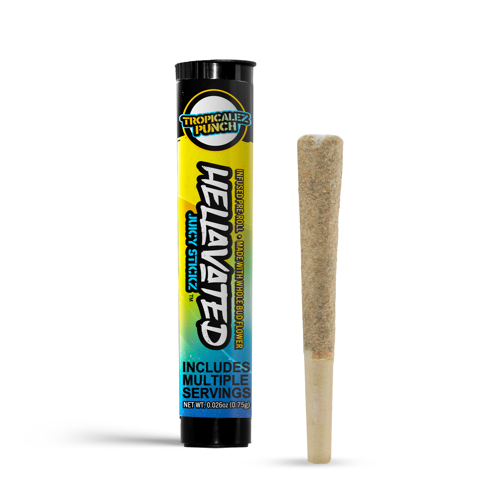 Photograph of product: Infused Pre-Roll | Tropicalez Punch | 0.75g