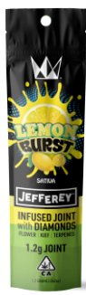 Photograph of product: [West Coast Cure] Infused Preroll - 1.2g - Lemon Burst (S)