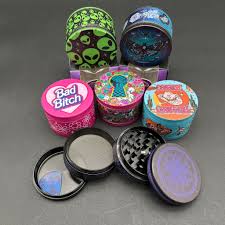 Photograph of product: Wacky Grinders | 4pc Grinder | Assorted