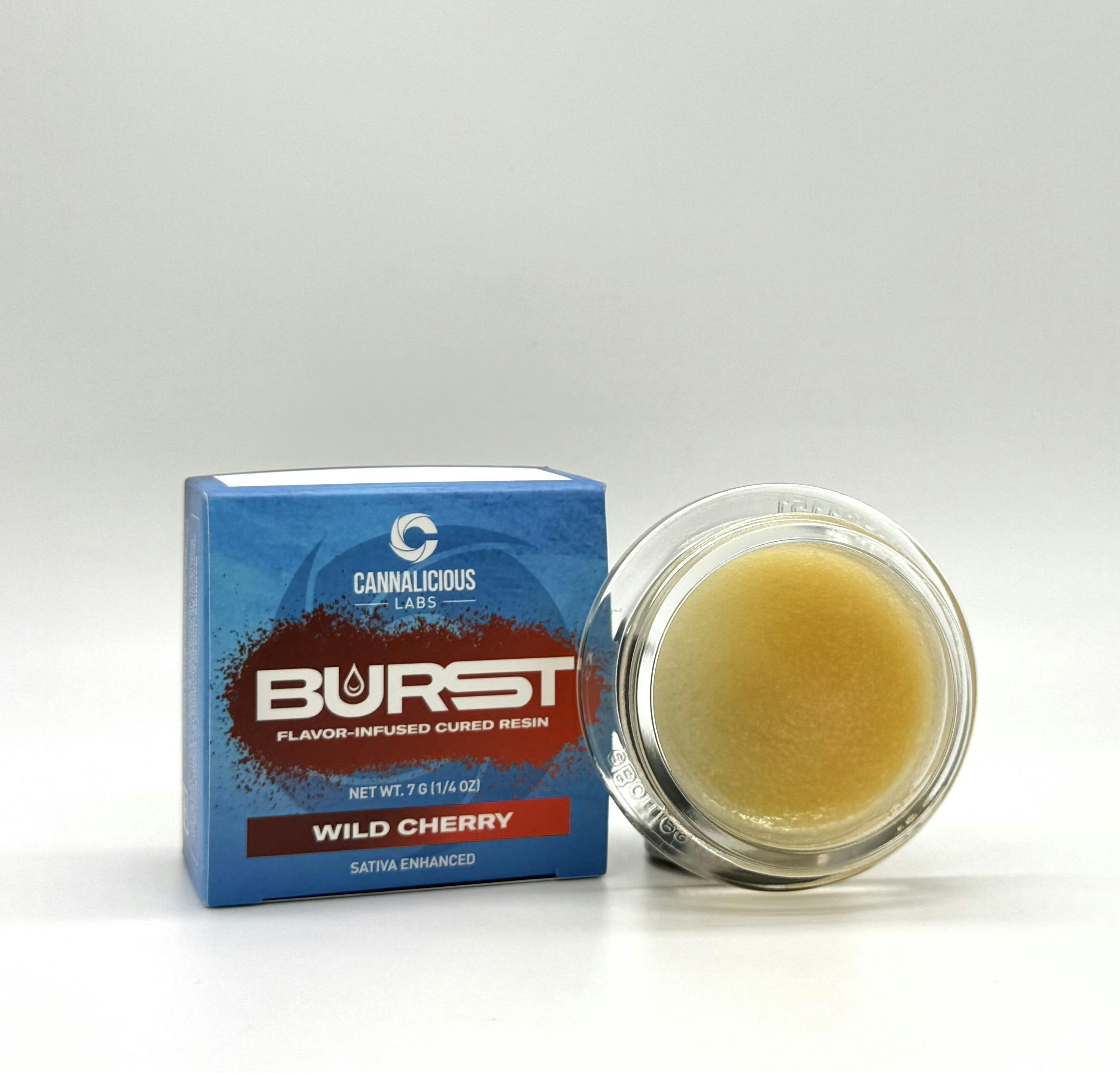 Photograph of product: Cannalicious BURST Wild Cherry (Oui'd) Baller