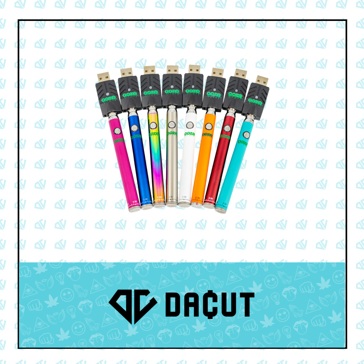 Photograph of product: OOZE Slim Pen Twist Blue