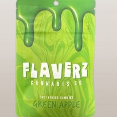 Photograph of product: Flaverz - Green Apple Gummies 200mg
