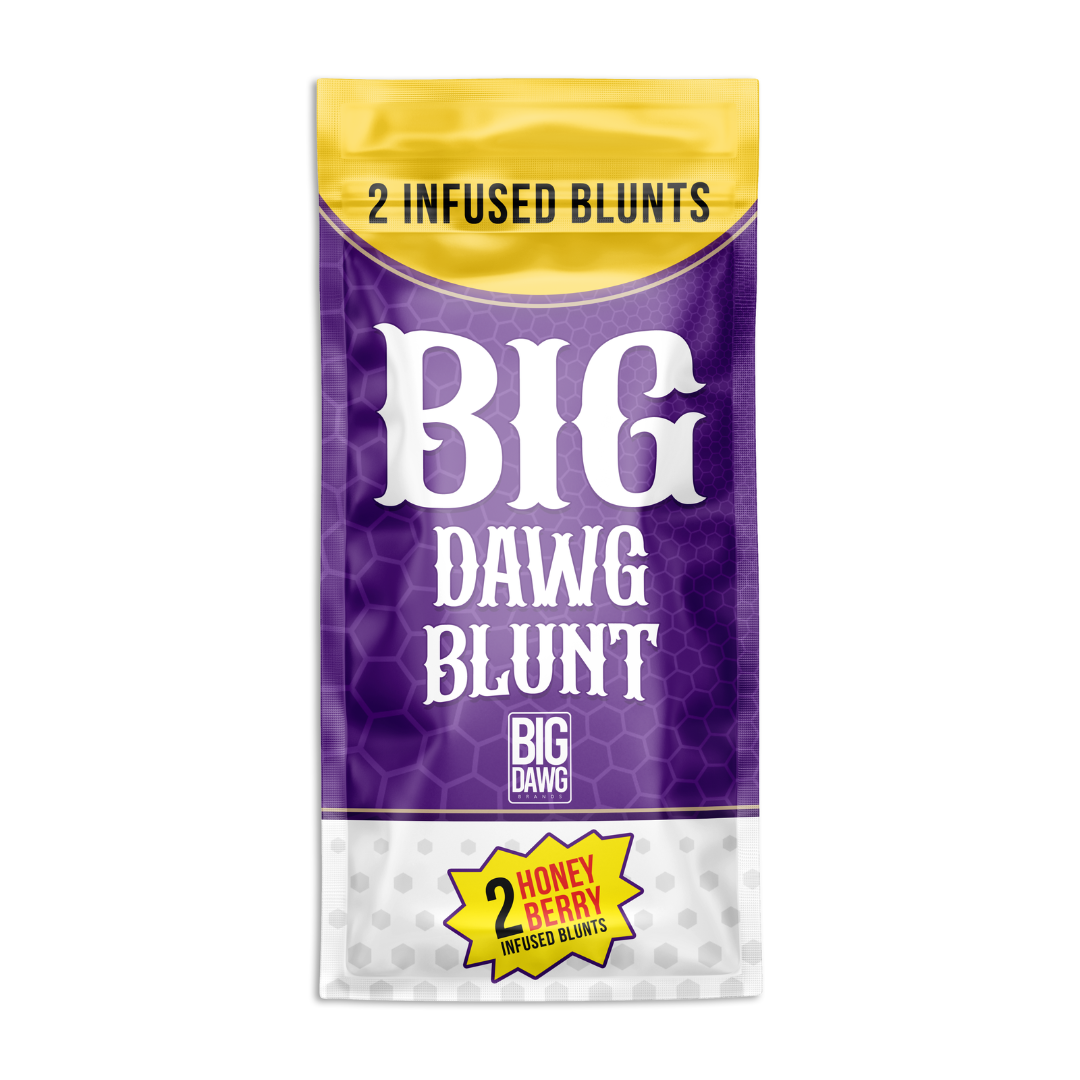 Photograph of product: Big Dawg Brands - 2.5g Blunt(2pk) - Honey Berry