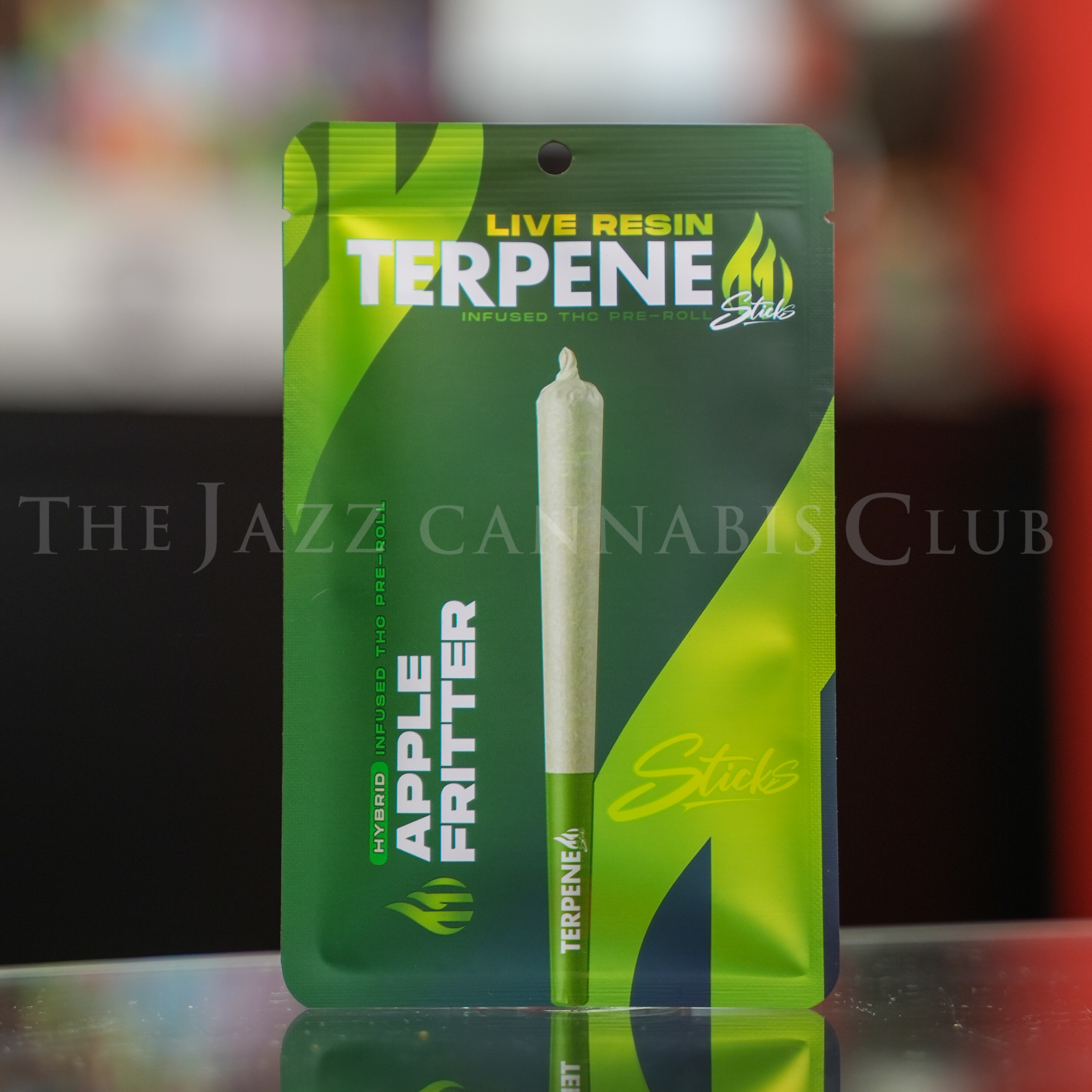 Photograph of product: Terpene Sticks - Apple Fritter Infused Live Resin