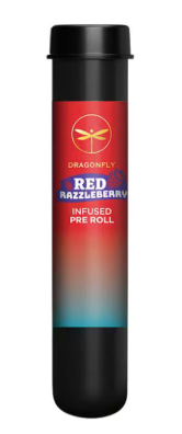Photograph of product: Red Razzleberry | Dragonfly | Infused Pre-Roll