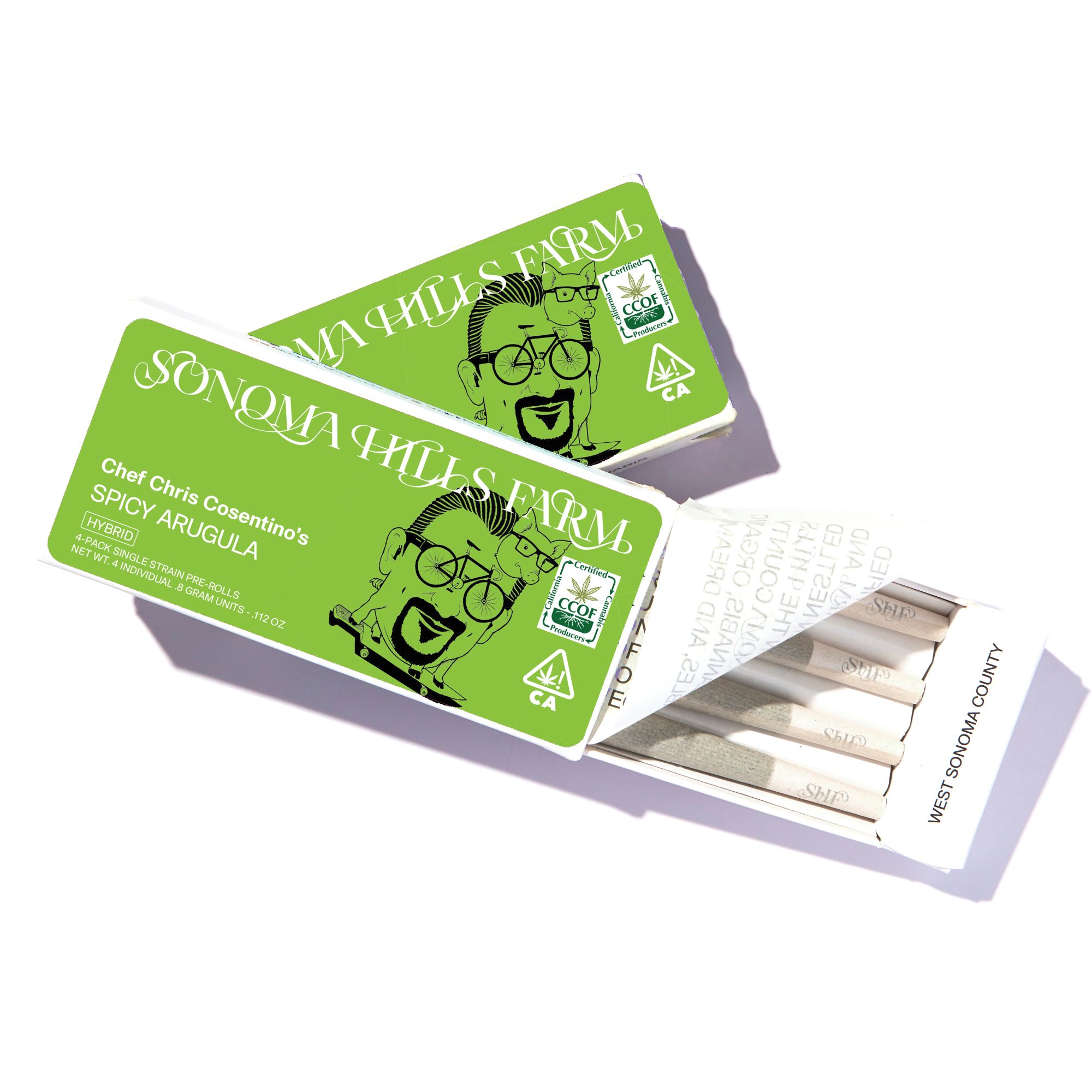 Photograph of product: 4pk - Spicy Arugula - 3.2g (H) - SHF