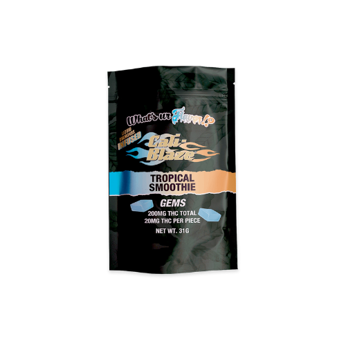 Photograph of product: Cali-Blaze Tropical Smoothie Gummies 200mg
