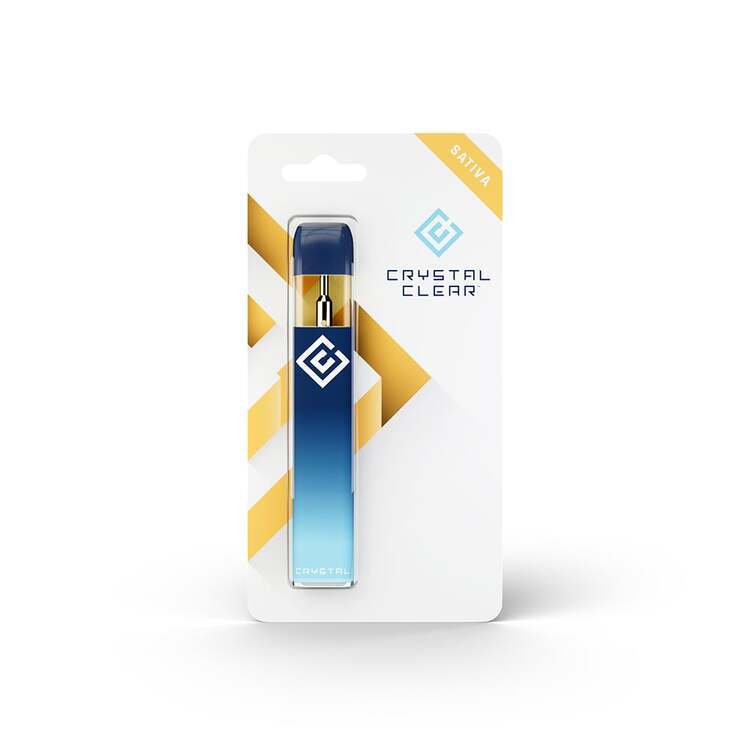Photograph of product: Crystal Clear: Super Lemon Haze - Disposable Cartridge