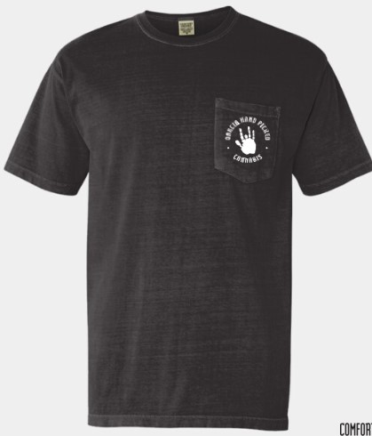 Photograph of product: Set List Pocket Tee - Black