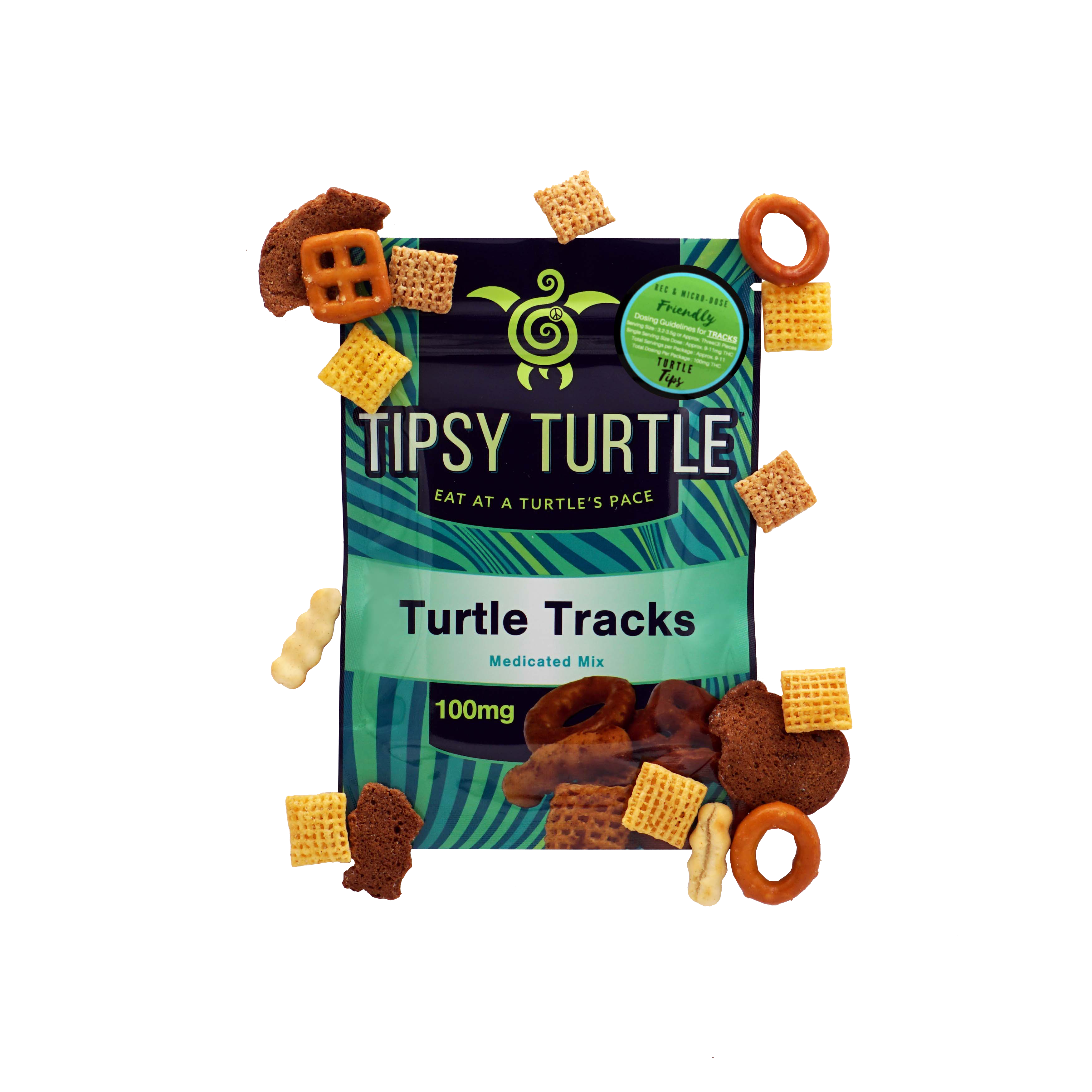 Photograph of product: Turtle Tracks OG | 100mg