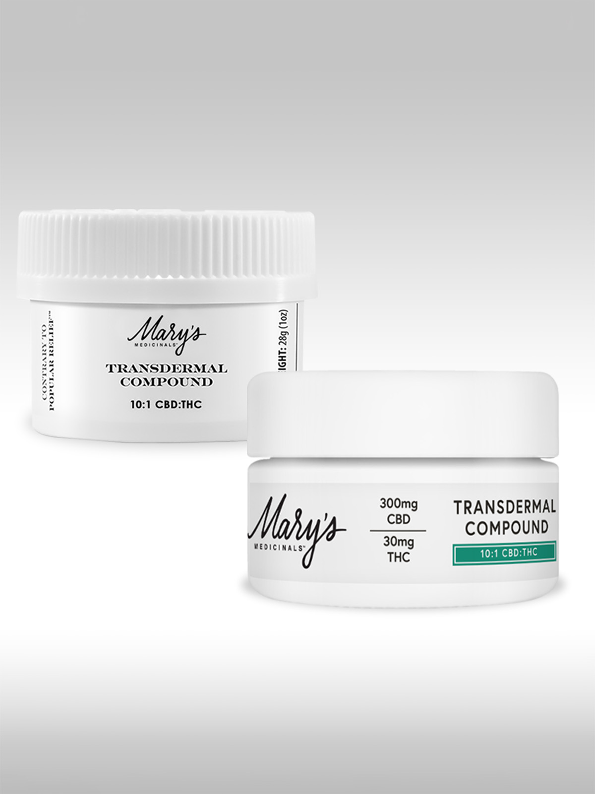 Photograph of product: [MARY'S MEDICINALS] CBD:TH-oui TRANSDERMAL COMPOUND - 10:1 - RESTORE