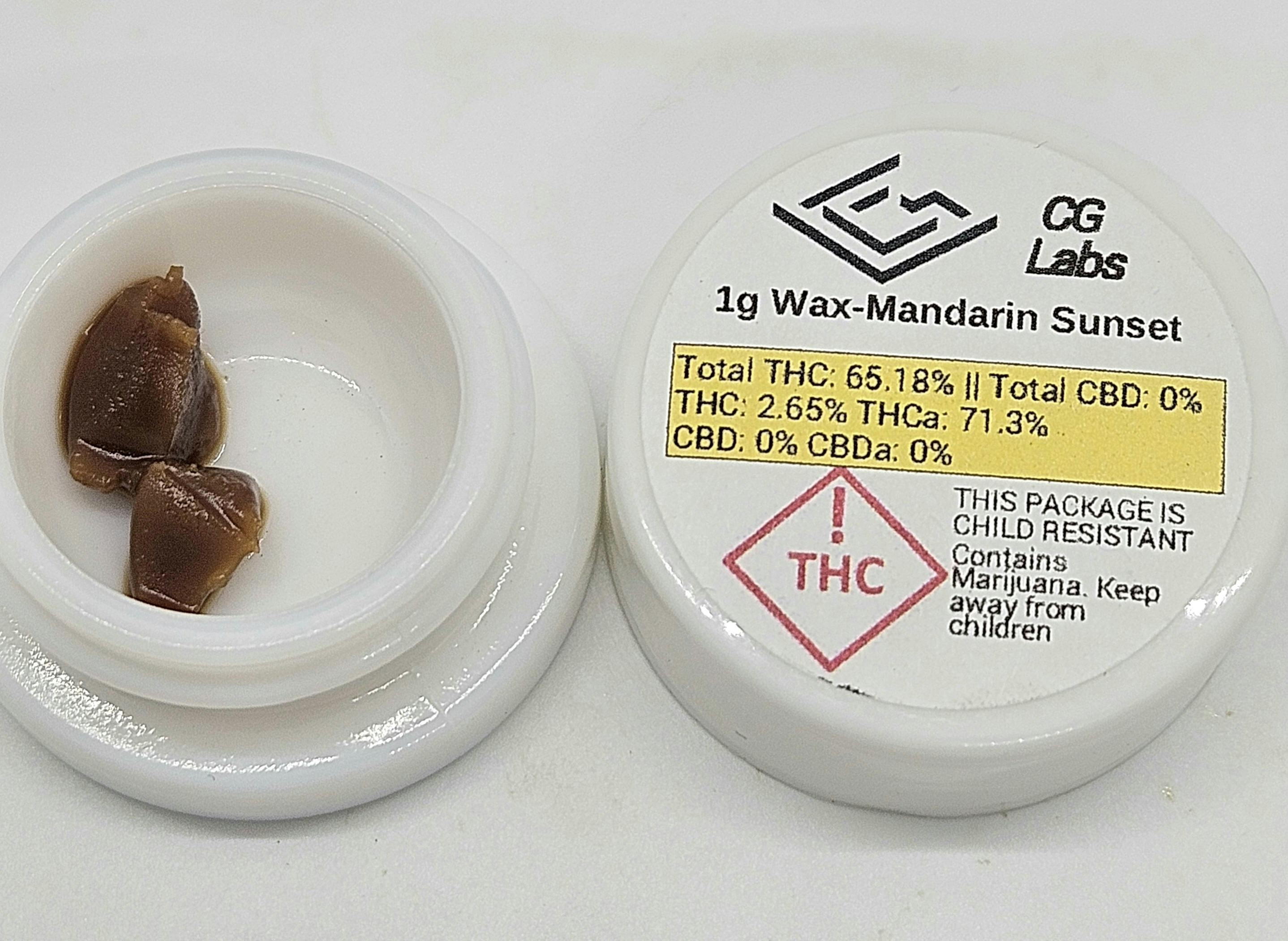 Photograph of product: CG Labs 1g | Mandarin Sunset