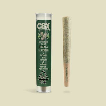 Photograph of product: Mountain Sage | .75 Pre-roll - 
