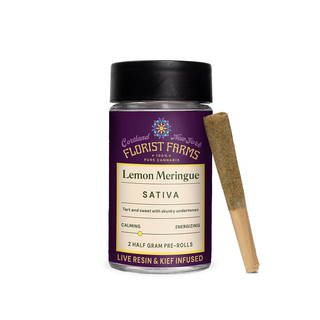 Photograph of product: Florist Farms - Lemon Meringue (2pk - /each) - Infused Prerolls