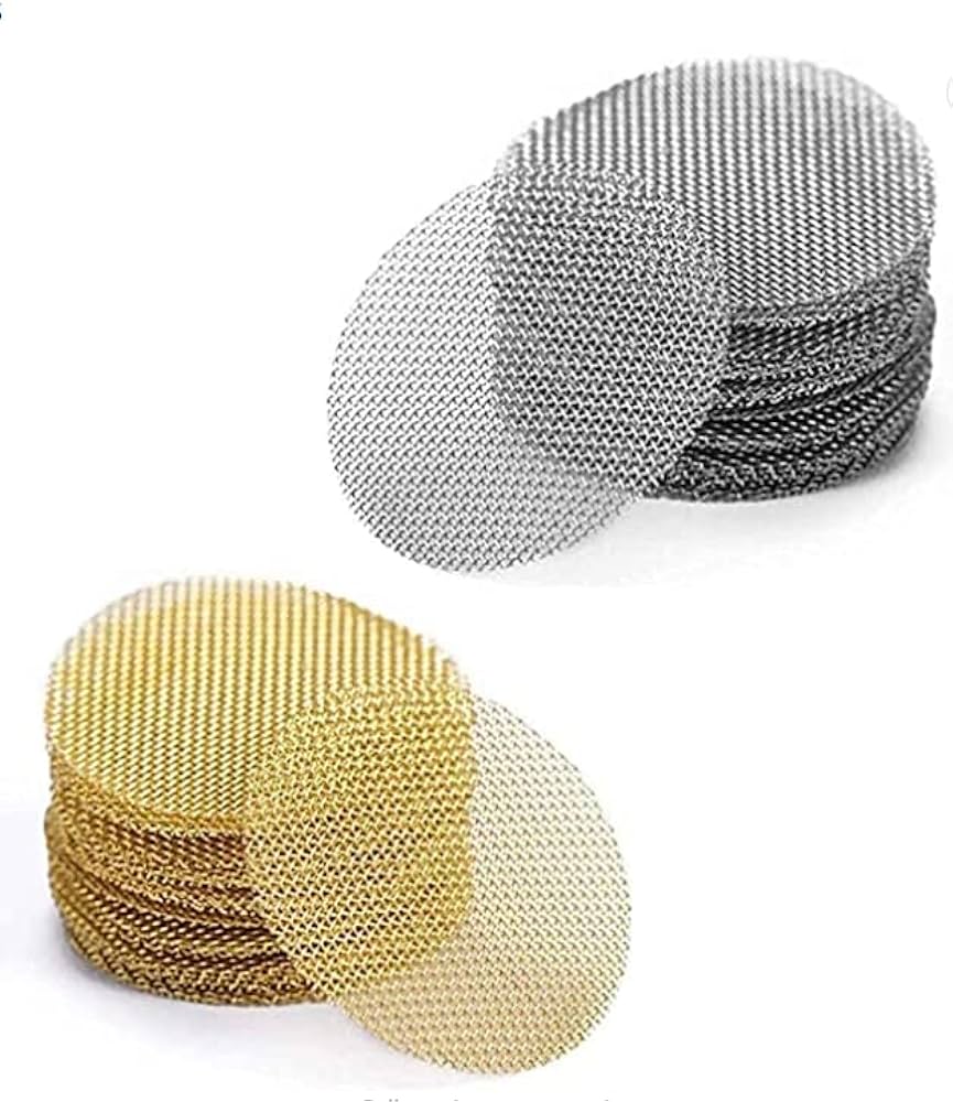 Photograph of product: 5pk Screens - SILVER or BRASS