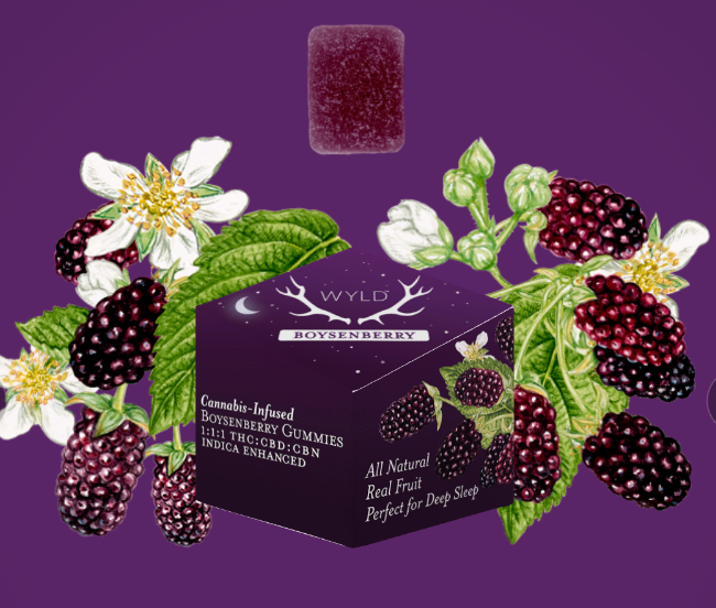 Photograph of product: Boysenberry 1:1:1 10 Pack