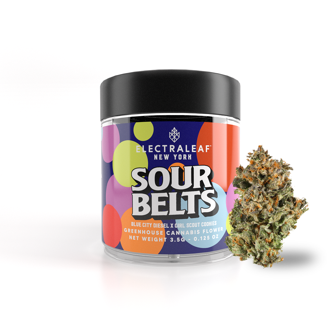 Photograph of product: Electraleaf | Sour Belts | Oui'd - 3.5g