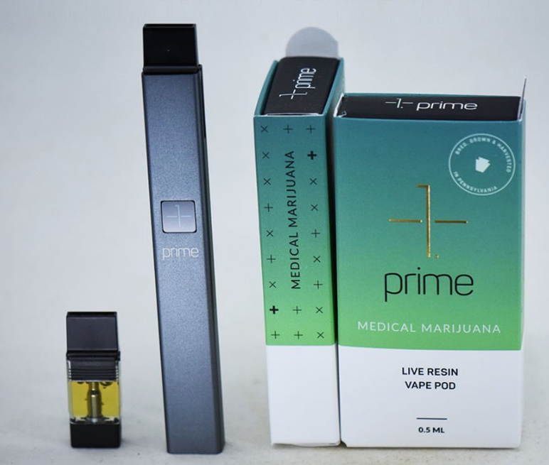 Photograph of product: Prime Wellness Vape Pod Battery
