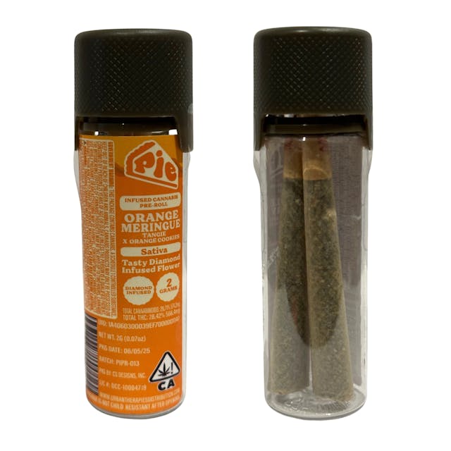 Photograph of product: Orange Meringue | 2pk Infused Preroll - 