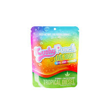 Photograph of product: Tropical Diesel Live Rosin Gummies