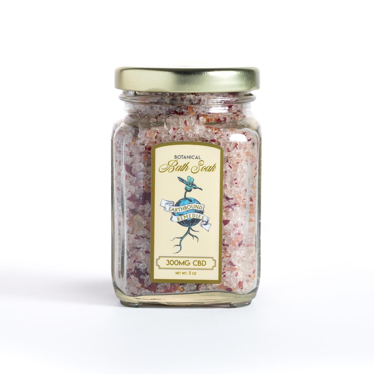 Photograph of product: CBD Bath Soak | Sacred Frankincense & Rose | 300mg