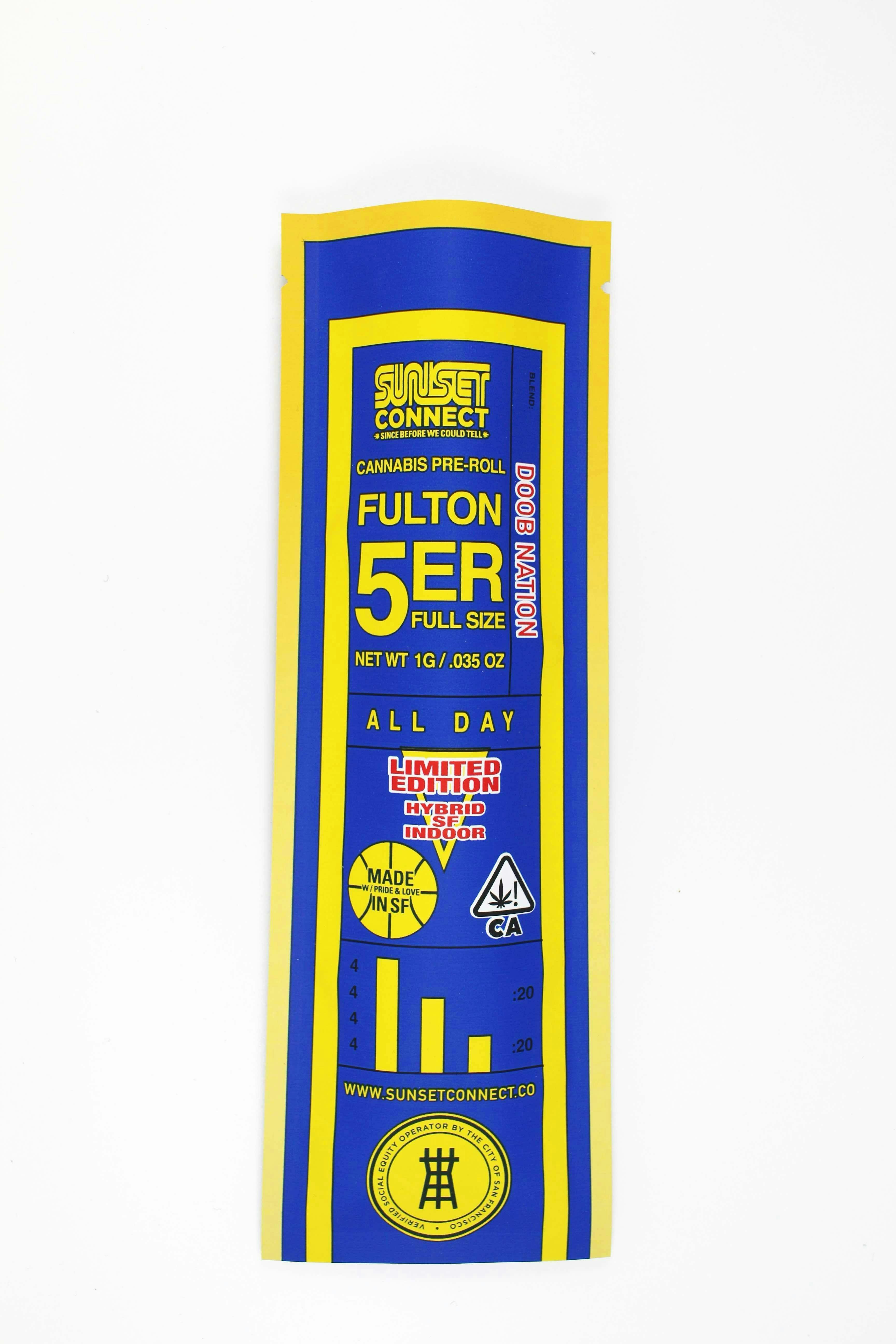 Photograph of product: Sunset Connect - Doob Nation - Pre-Roll