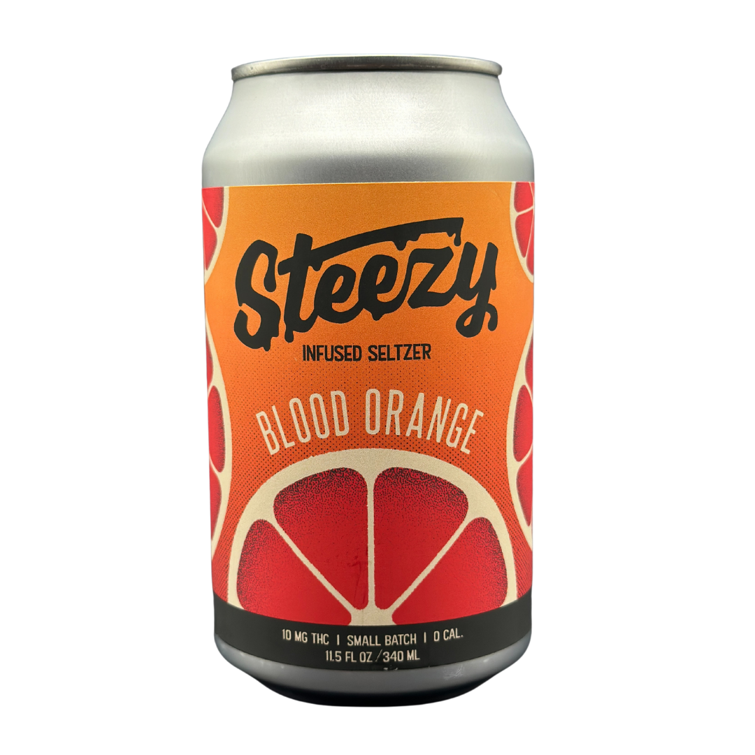 Photograph of Product: 10MG THC Blood Orange Seltzer