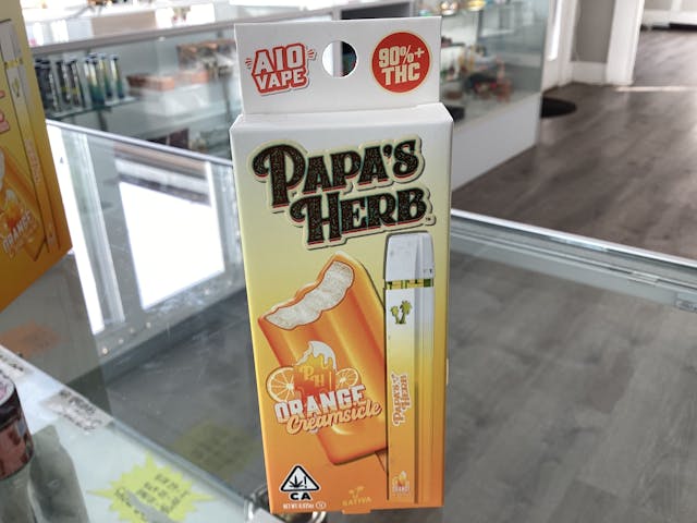 Photograph of product: Orange Creamsicle Disposable - 