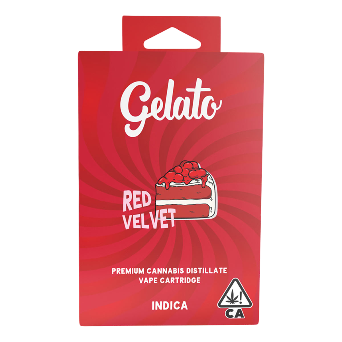 Photograph of product: RED VELVET 1G CARTRIDGE